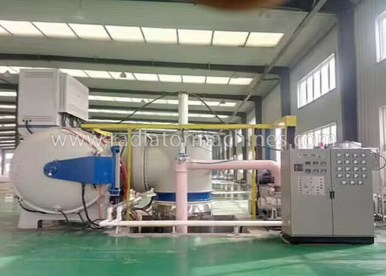 comprare Forno elettrico per brasatura a vuoto per radiatori di alluminio scambiatori di calore fabbricazione online
