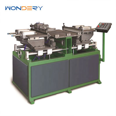 comprare Semi-Automatic Aluminum Radiator Core Assembly Machine 500kg PLC Control fabbricazione online