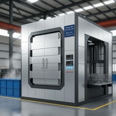comprare Forno di estinzione in lega di alluminio con temperatura massima di 650°C e φ1200×1500mm Dimensione effettiva per ≤ 15 secondi Tempo di discesa di estinzione fabbricazione online