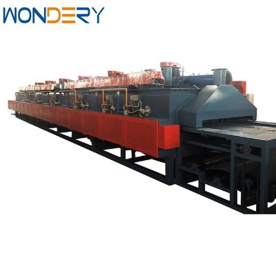 comprare WONDERY Forno a nastro continuo con rulli di supporto e rete, con produttività di 200 kg/ora e regolazione della temperatura PID fabbricazione online