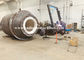 2000kg tipo rotatorio macchina della fusione dei metalli, forno di fusione del residuo di alluminio