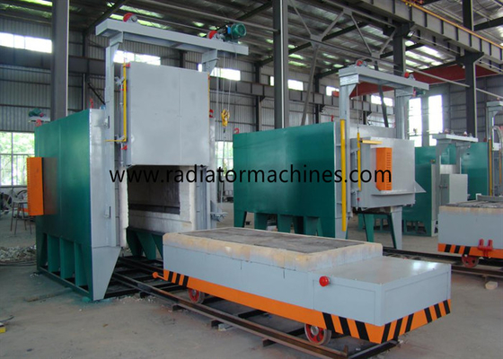 2700 processo di tempera inferiore 1600 della doppia del carrello ferroviario del × 1100mm del × automobile elettrica del forno a suola