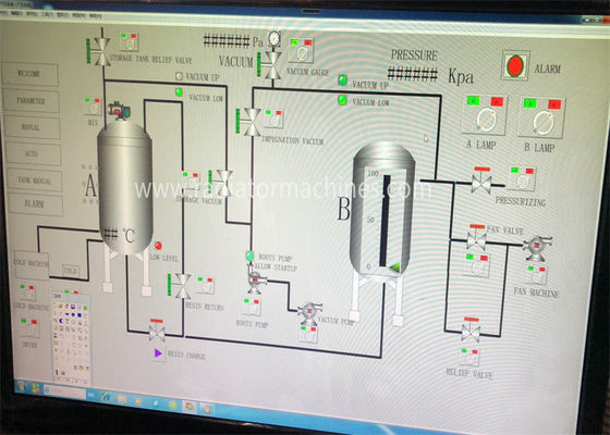VPI2800 Dispositivi di impregnazione a pressione a vuoto completamente automatici Isolamento per motori e trasformatori D2800*H3400mm