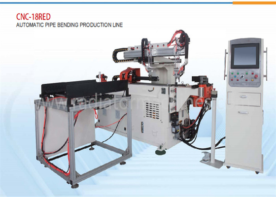 Linea di produzione automatica di piegatura dei tubi con alta precisione di piegatura