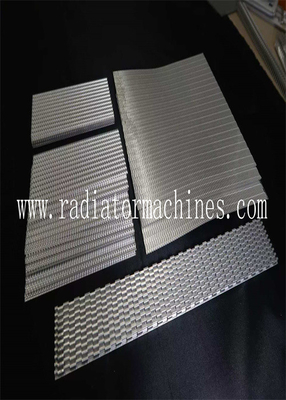 Finestre del radiatore stampate in alluminio a misura