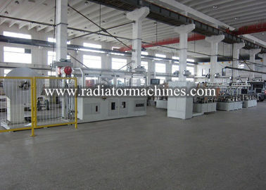 Velocità di alimentazione automatica di dimensione 280m/Min della macchina 5700X1500x2200 dell'aletta del radiatore