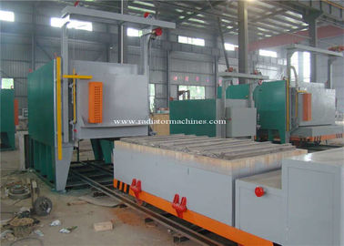 Forno a suola del carrello ferroviario della garanzia da 1 anno per il trattamento termico di Celsius di 1200 gradi