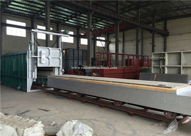 Gas naturale forno a suola centigrado del carrello ferroviario da 900 gradi per il trattamento termico di PWHT