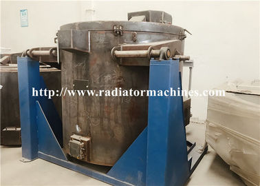 alluminio 1000kg che intitola dimensione elettrica del forno di fusione 1.7*1.6*1.4m del crogiolo