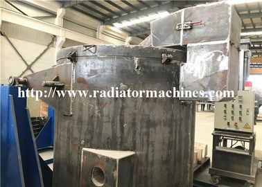 tipo di alluminio a gas bruciatore del crogiolo del forno di fusione del metallo 500Kg/residuo di Riello