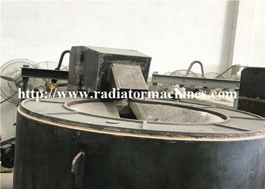 Alluminio a petrolio stazionario 100KG della fornace della fusione dei metalli
