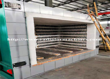 Forno a suola industriale del carrello ferroviario di resistenza, fornace inferiore dell'automobile che inclina carrello ferroviario