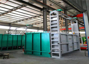 Forno a suola elettrico industriale del carrello ferroviario, fornace inferiore 4500×1600×1200mm dell'automobile
