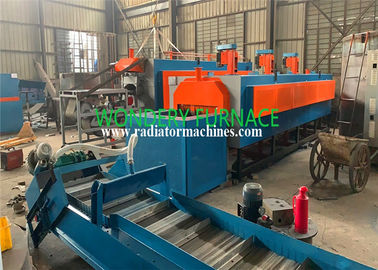 trattamento termico continuo della vite di 500kg/H Mesh Belt Quenching Furnace For e chiodi concreti