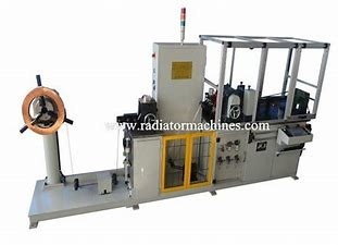 Macchina completamente automatica 100M/Min 25mm dell'aletta del radiatore largamente
