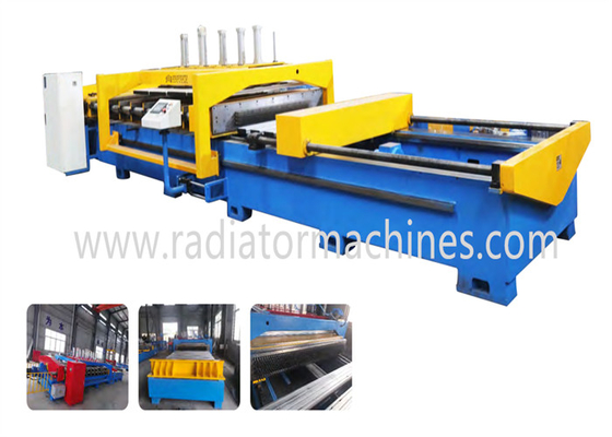 Macchina orizzontale 4000mm di HVAC della spina di CNC per lo scambiatore di calore